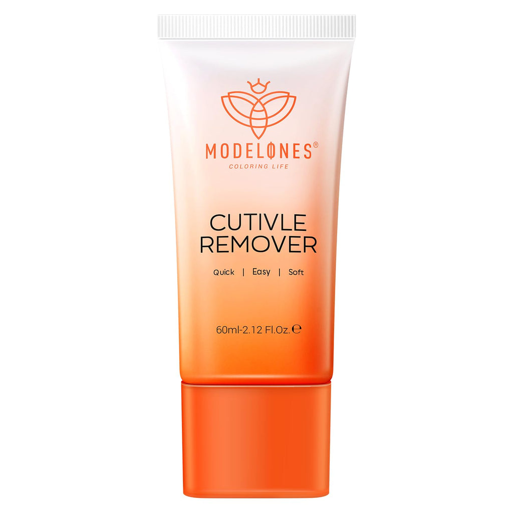 Modelones Cuticle Remover Kit - Cuticle Remover Cream & Cuticle Oil, Cuticle Care Kit w/Cuticle Trimmer Cuticle Pusher & Cuticle Nipper for DIY Nail Manicure, Removedor de Cuticula for Nail Care