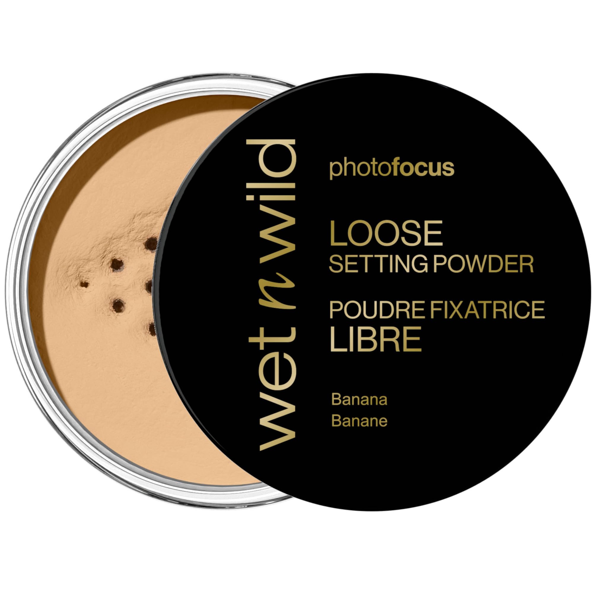 wet n wild Photo Focus Loose Setting Powder, Lightweight Silky Formula, Radiant Tint for a Luminous Glow, Blurring & Oil-Control Finish, Long-Lasting Makeup Setting Powder, Cruelty-Free - Soft Pink