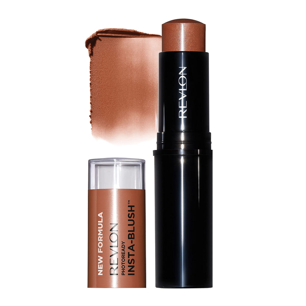 Revlon PhotoReady Insta-Blush Stick for Cheeks, Face Makeup with Cream to Powder Formula, High Impact Color, Moisturizing, Berry Kiss 320, 1.15 Oz