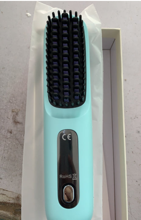2 In 1 Straight Hair Comb Wireless Hair Straightener Brush