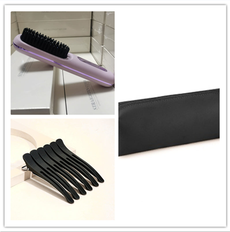2 In 1 Straight Hair Comb Wireless Hair Straightener Brush